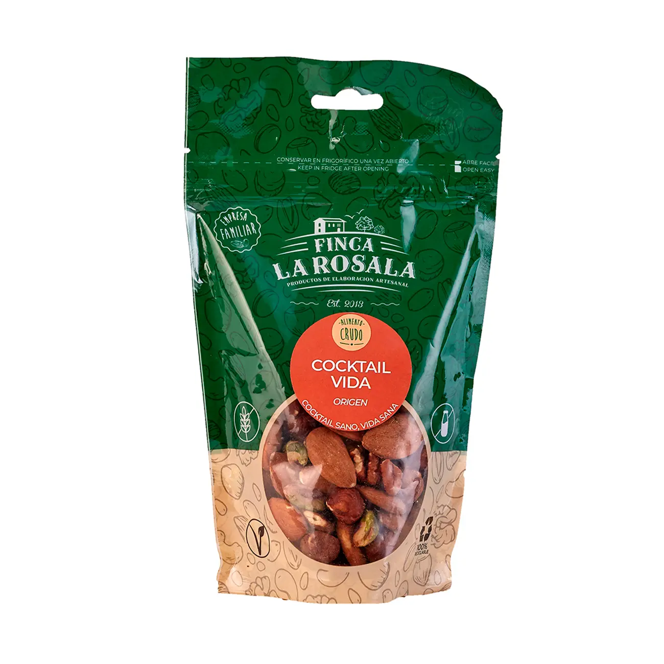 Cocktail Vida Origen (Almendra, Avellana, Pecana, Pistacho)