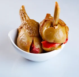 Berenjena de Almagro Embuchada Rellena Pimiento